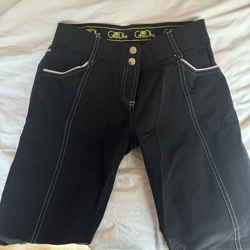 GhoDho Elara T600 Knee Patch Breech Black Size 28